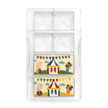Stampo tavoletta circo - Decora
