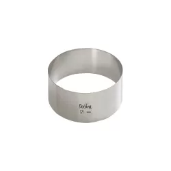 Cerchio inox Ø 5xh 4,5 cm - Decora