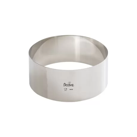 Cerchio inox Ø 14xh 6 cm - Decora
