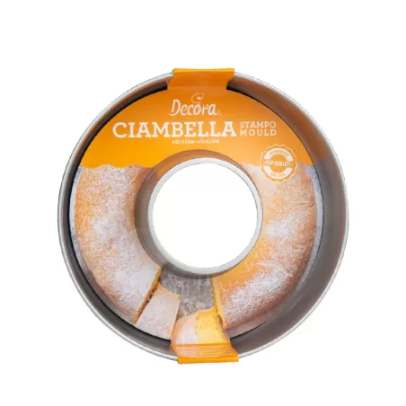 Stampo savarin ciambella Ø 28xh 7,5 cm antiaderente - Decora
