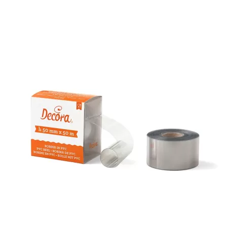 Bobina pvc per alimenti 50 mxh 50 mm - Decora