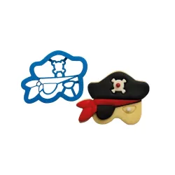Tagliapasta maschera pirata in plastica - Decora 2