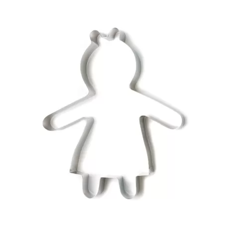 Sagoma inox bimba 28 cm - Decora