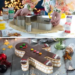 Sagoma inox bimbo 28 cm - Decora 2