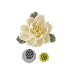 Cornetto blisterato decora n 10 erba e fili frastagliato sottile - Decora