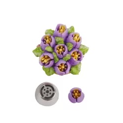 Cornetto blisterato decora n 15 tulipano a 3 petali - Decora