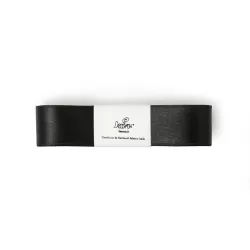 Matassina doppio raso nero 25 mmx3 m - Decora