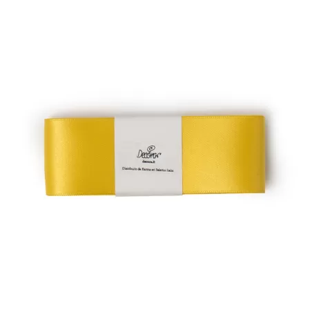 Matassina doppio raso giallo 40 mmx3 m - Decora