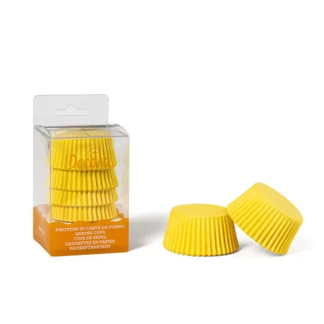 Cf 75 pirottini giallo 50x32 mm - Decora