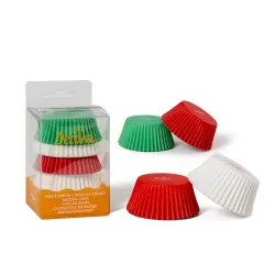 Cf 75 pirottini bianco rosso verde 50x32 mm - Decora