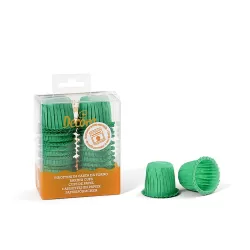 Cf 35 pirottini increspati 30x35 mm verde - Decora