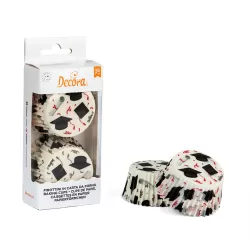 Cf 36 pirottini 50x32 mm laurea - Decora