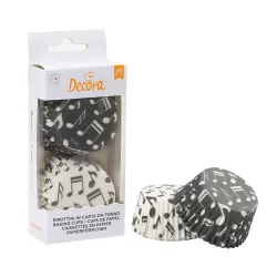 Cf 36 pirottini note musicali 50x32 mm - Decora