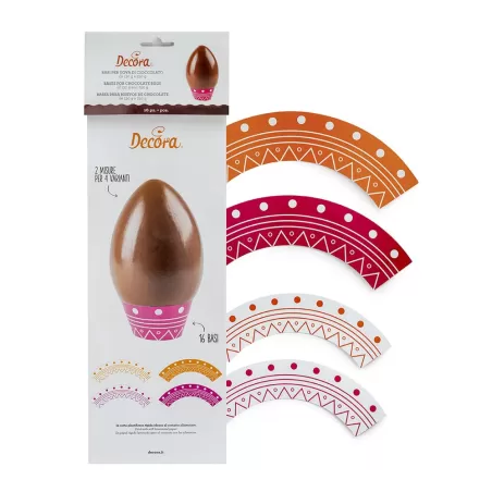 Cf 16 basi per uova 130 g 250 g - Decora