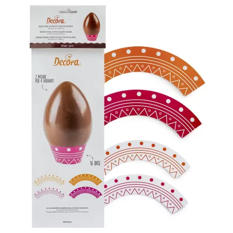 Cf 16 basi per uova 350 g 500 g - Decora