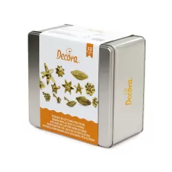 Set 13 stampi per fiori in ottone - Decora