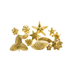 Set 13 stampi per fiori in ottone - Decora 2