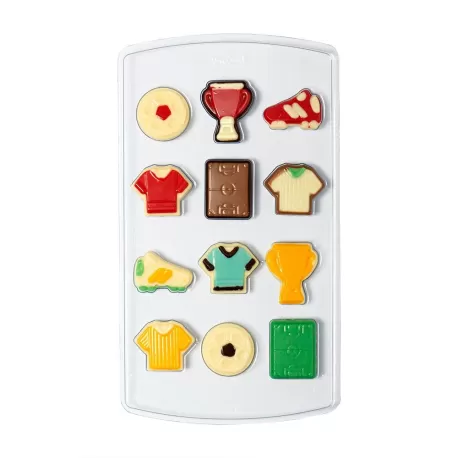 Set stampo termoformato calcio 15x26 cm - Decora