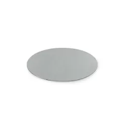 Cakeboard sottile silver Ø 18 cmxh 3 mm 7 inch - Decora