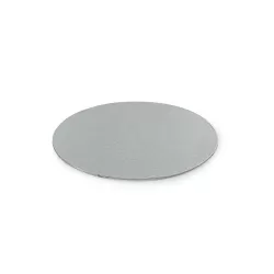 Cakeboard sottile silver Ø 20 cmxh 3 mm 8 inch - Decora