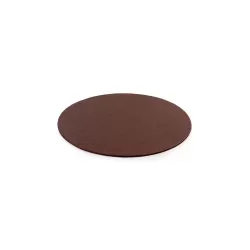 Cakeboard sottile marrone Ø 16 cmxh 3 mm 6 inch - Decora