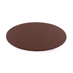Cakeboard sottile marrone Ø 30 cmxh 3 mm 12 inch - Decora