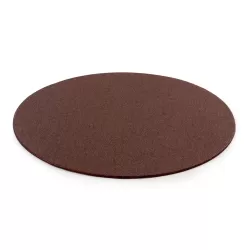 Cakeboard sottile marrone Ø 32 cmxh 3 mm 13 inch - Decora