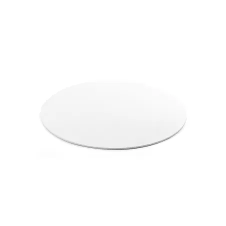 Cakeboard sottile bianco Ø 22 cmxh 3 mm 9 inch - Decora