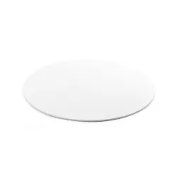 Cakeboard sottile bianco Ø 28 cmxh 3 mm 11 inch - Decora