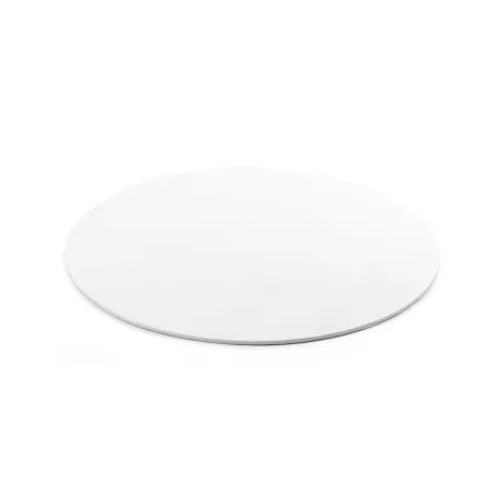 Cakeboard sottile bianco Ø 28 cmxh 3 mm 11 inch - Decora