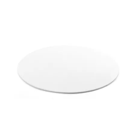 Cakeboard sottile bianco Ø 28 cmxh 3 mm 11 inch - Decora