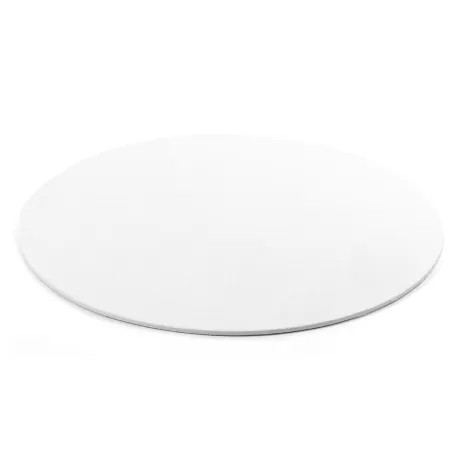 Cakeboard sottile bianco Ø 36 cmxh 3 mm 14 inch - Decora