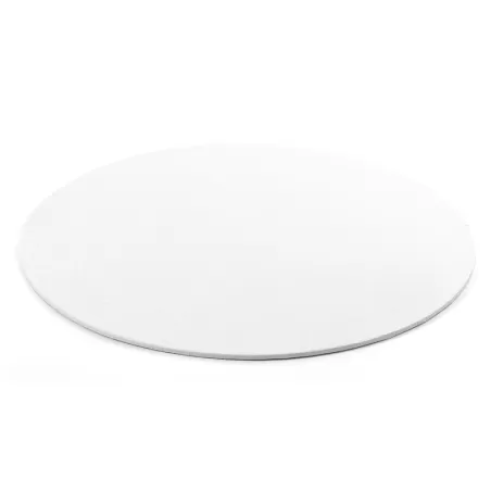 Cakeboard sottile bianco Ø 36 cmxh 3 mm 14 inch - Decora