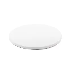 Cakeboard white Ø 36xh 1,2 cm 14 inch - Decora