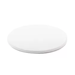 Cakeboard white Ø 40xh 1,2 cm 16 inch - Decora