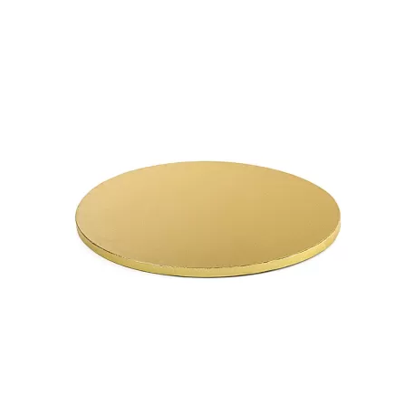 Cakeboard gold Ø 25xh 1,2 cm 10 inch - Decora
