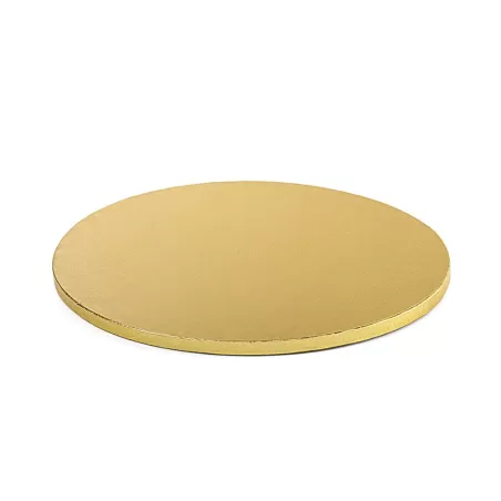Cakeboard gold Ø 40xh 1,2 cm 16 inch - Decora