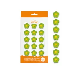 Cf 16 fiorellini medi verdi - Decora