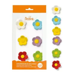 Cf 6 fiorellini grandi assortiti - Decora