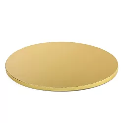 Cakeboard gold Ø 50xh 1,2 cm 20 inch - Decora