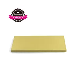 Sottotorta rettangolare dorato 30x40xh 1,2 cm - Decora