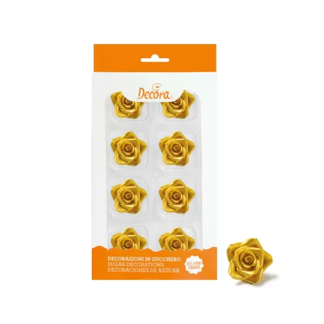 Cf 8 rosa media oro - Decora