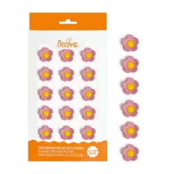 Cf 15 fiorellini medi rosa - Decora