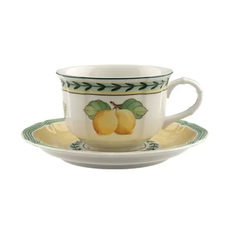 French Garden Fleurence Tazza te c. piatt. 2pezzi - Villeroy & Boch
