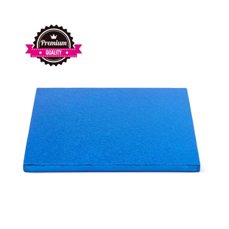 Sottotorta quadrato blue 30x30xh 1,2 cm - Decora