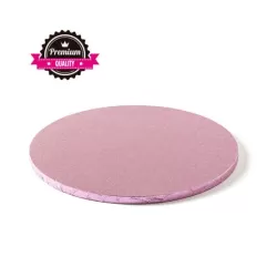 Sottotorta tondo rosa Ø  30xh 1,2 cm - Decora
