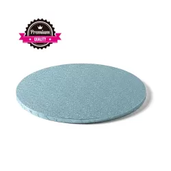 Sottotorta tondo azzurro Ø 30xh 1,2 cm - Decora