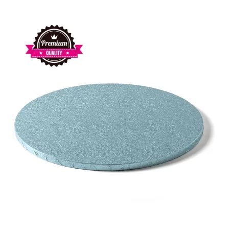 Sottotorta tondo azzurro Ø 35xh 1,2 cm - Decora