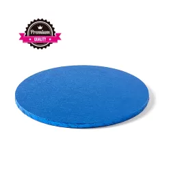 Sottotorta tondo blue Ø 30xh 1,2 cm - Decora
