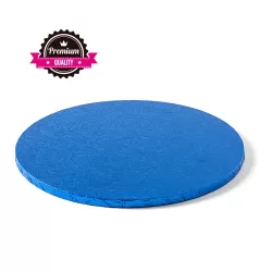 Sottotorta tondo blue Ø 35xh 1,2 cm - Decora